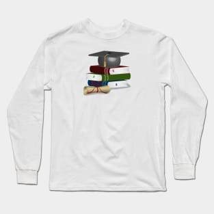 Degree And Books Long Sleeve T-Shirt